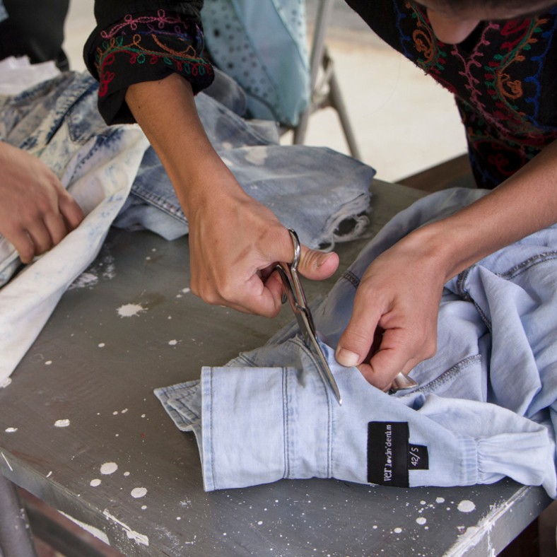 Cultura Sustentable
Estaciones de reciclaje y reutilización textil
con Club Social de Costura, Dafna Nudelman y Fashion Revolution Argentina