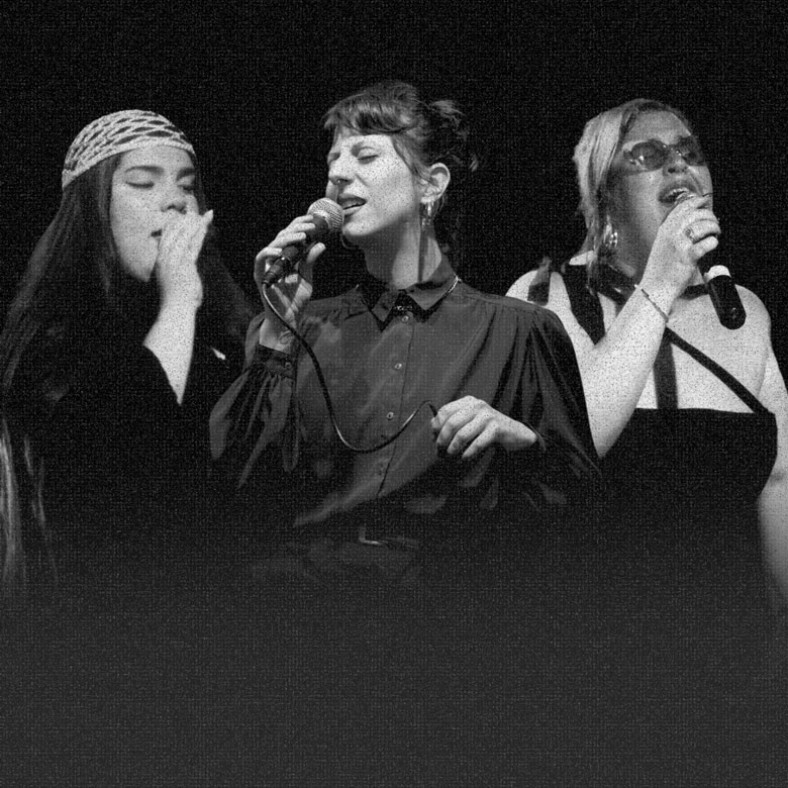 Lali Ferreirós, Penelope Cúneo y Lolita Fiamma